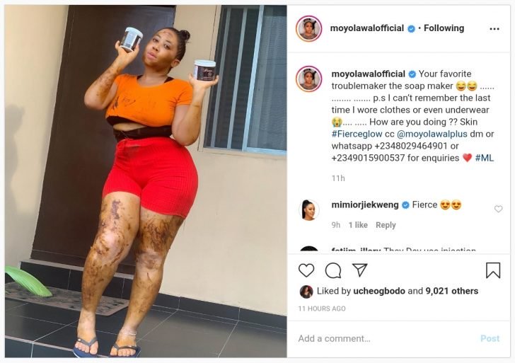 I Can’t Remember The Last Time I Wore Clothes Or Even Underwear – Nigerian Actress Says Moyo-310