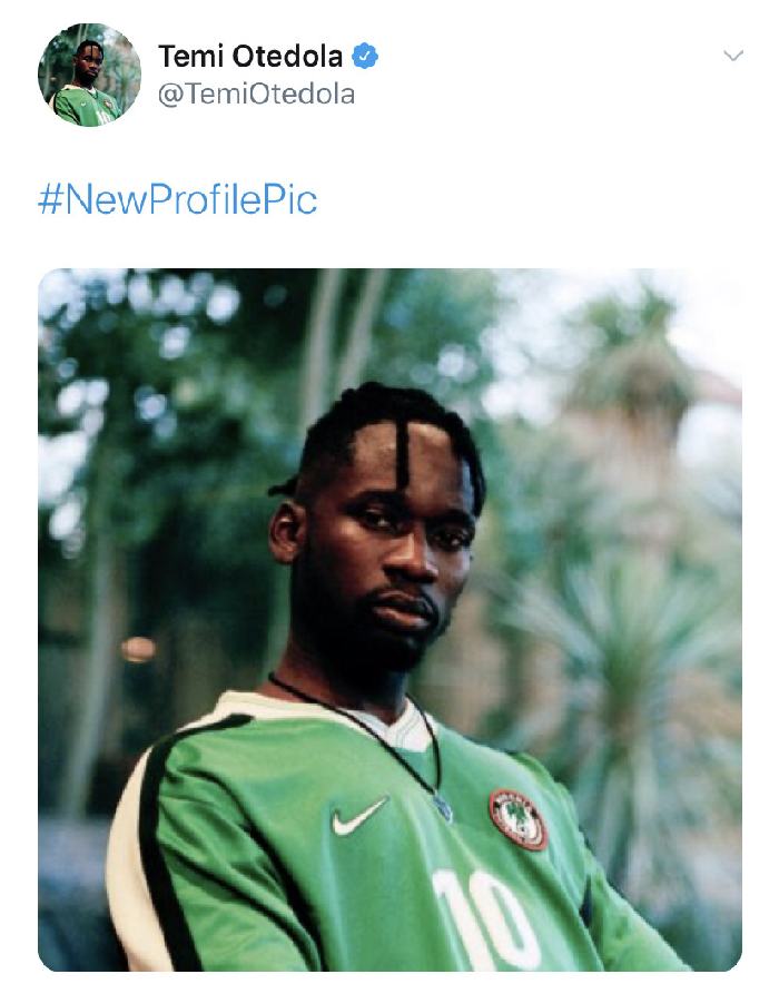 LOVERS!! Mr Eazi And Temi Otedola Switch Profile Pictures On Twitter Mreazi10