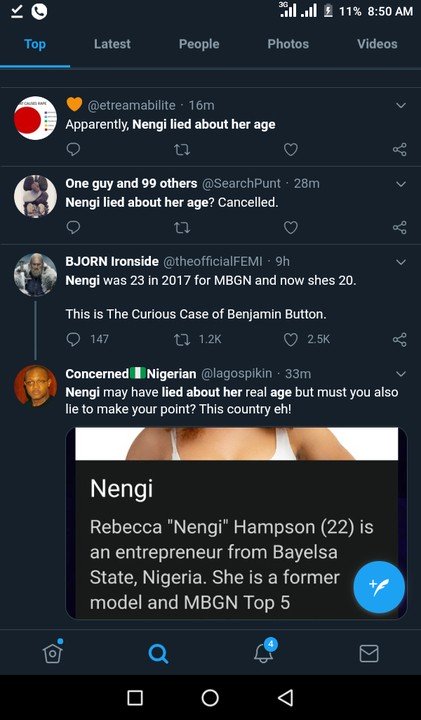 BBNaija! Nengi Lied About Her Age, 23 In 2017, 22 In 2020? Nengi210