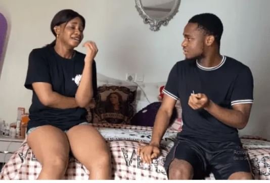 See What Happened After Iyabo Ojo’s Daughter, Priscilla Plays Pregnancy Prank On Brother (Video) Ojo11