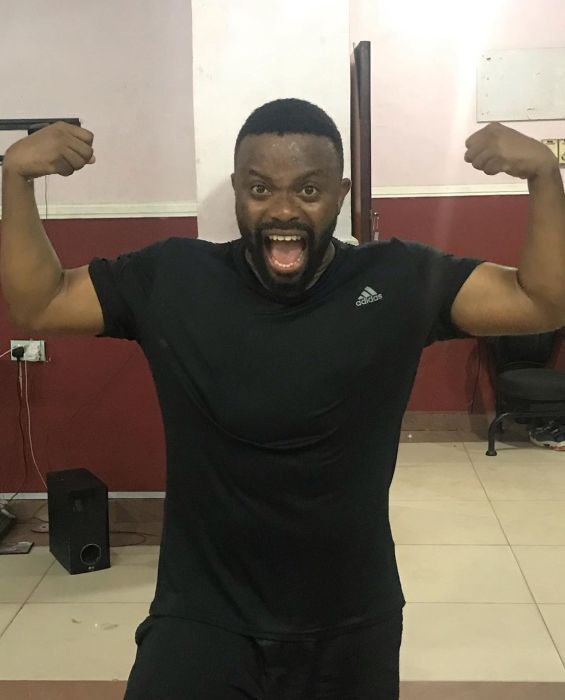 ‘Person No Go Lose Him Own Weight Again In Peace?’ – Okon Lagos Replies Those Accusing Him Of Faking His Weight Loss Okon-l12