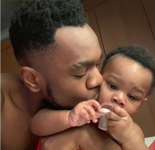 Patoranking Shares Adorable Pictures With His Little Daughter Pato13