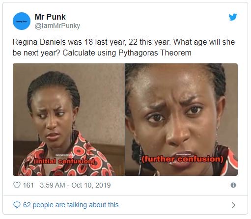 “16 Last Year And 22 This Year, Are You Normal?” – Regina Daniels Under Fire For Her New Age Regina26