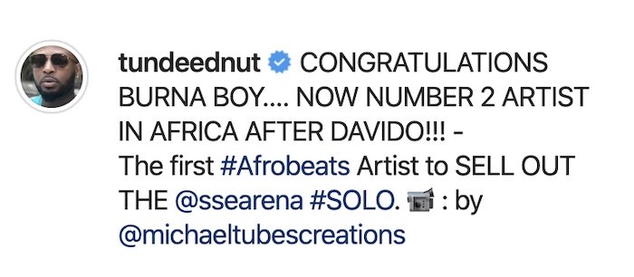 Wizkid - Tunde Ednut Shades Wizkid, Declares Burna Boy The Best African Artiste After Davido Screen47