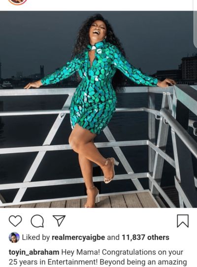 Toyin Abraham Celebrates Omosexy As She Marks 25 Years In Entertainment Industry Screen93