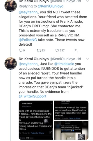 How & Why Dbanj Was Set Up With The Rape Allegation – Kemi Olunloyo Makes Shocking Revelation Seyi211