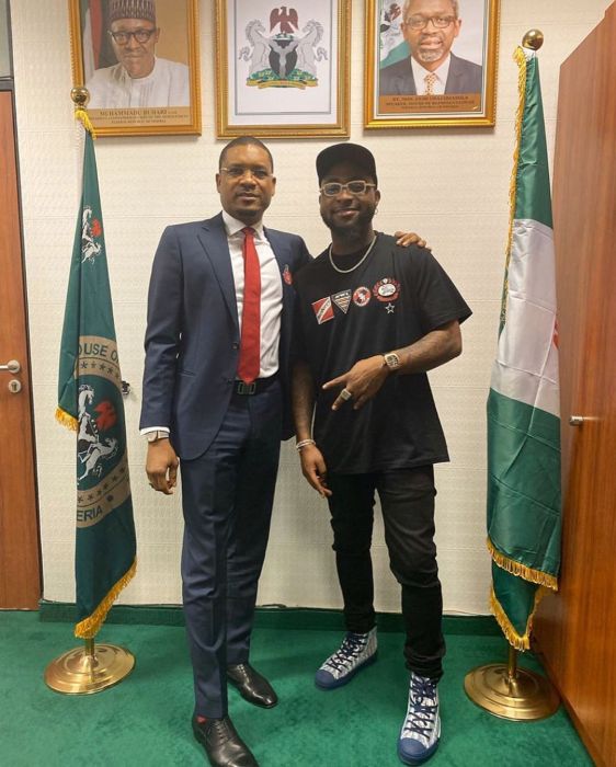 davido - Davido And His 30BG Gang Visits House Of Representative Member Shina Peller (Watch Video) Shina-10