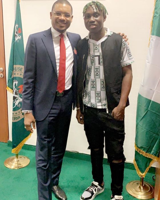 Peruzzi - Davido And His 30BG Gang Visits House Of Representative Member Shina Peller (Watch Video) Shina-11