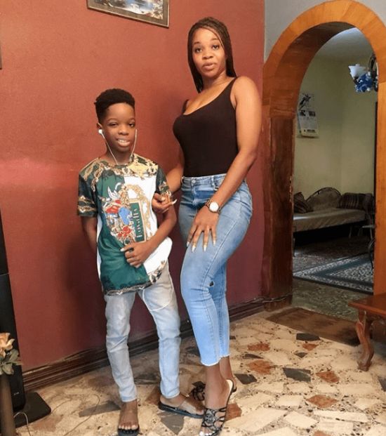 Wizkid’s Babymama Gushes Over Her Son As She Shares Photos Of Him Shola-12