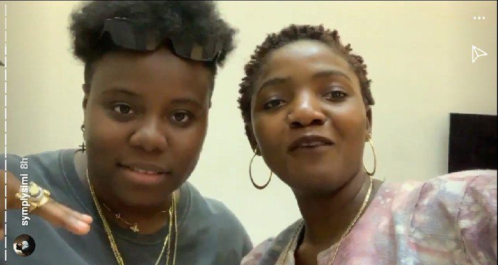 Simi And Teni Meet, Set To Drop New Song Together (Photos) Simi-a13