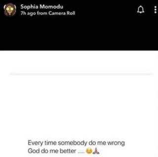 Sophia Momodu Slams Davido As He Fights Marital Issues With Chioma So-110