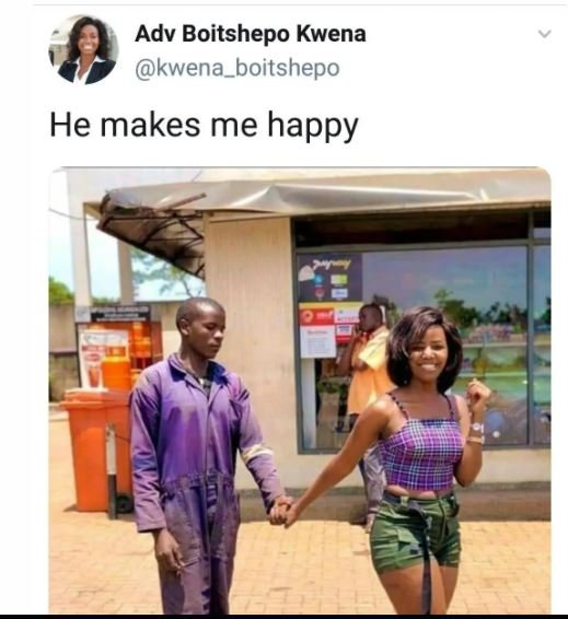 ‘He Makes Me Happy’ – Lady Who Went Viral With Her ‘Mechanic’ Boyfriend Speaks Svsd10