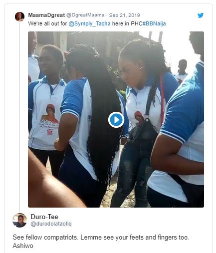 Lady Under Receives Hot Bashing From Twitter Users For Organizing A Rally For Tacha (See Video And Comments) Tacha-19
