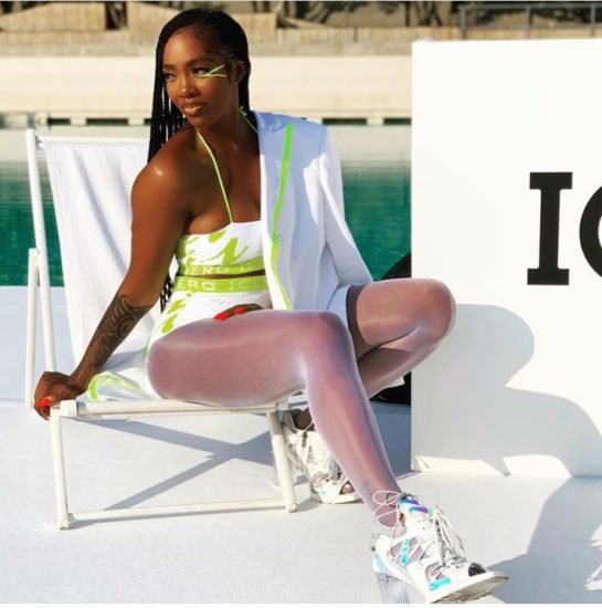 Tiwa Savage Sets Social Media On Fire With Sexy Swimwear Tiwaa11