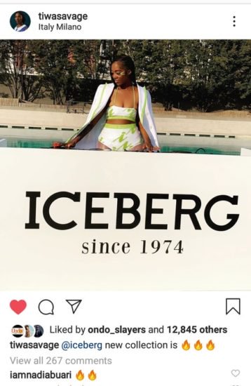 Tiwa Savage Sets Social Media On Fire With Sexy Swimwear Tiwaaa10