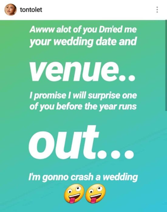 “I Charge 3 Million For It But I Will Give It For Free To Someone” – Tonto Dikeh Promises To Crash A Fan’s Wedding Tontol10