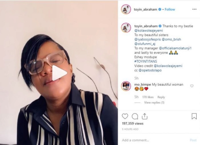 “Please Stop Trolling My Colleagues” – Toyin Abraham Appeals To Fans (Video) Toyin-41