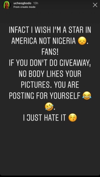 Nollywood Actress Uche Ogbodo Laments Over Low Likes And Comments On Instagram Uche-o10