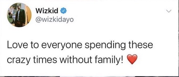 Wizkid Sends Love To A Particular Group Of People During The Lockdown (See The Group)  Wiz14