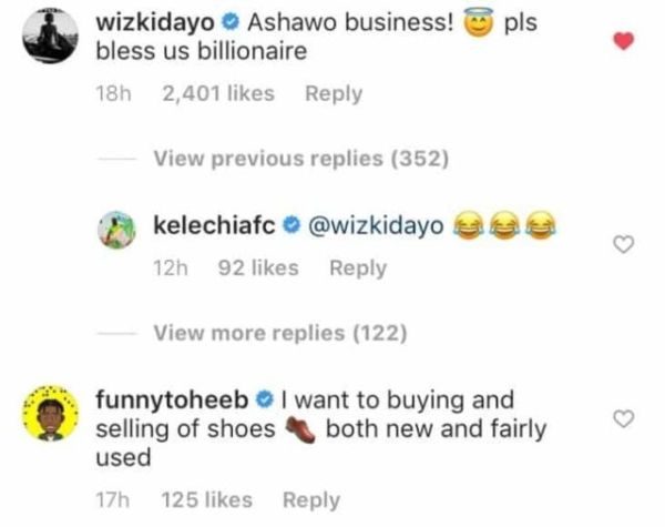 “I Want To Start Ashawo Business” – Wizkid Confesses To Teni Wizten11
