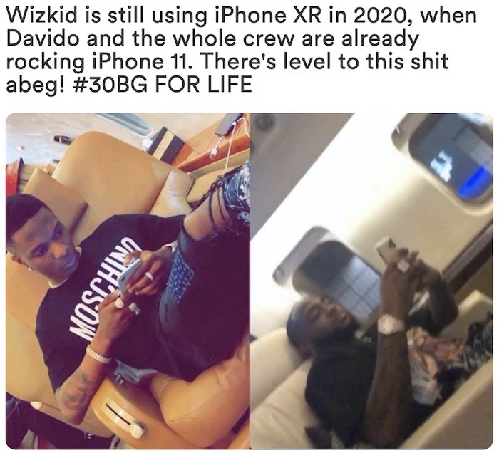“Don’t Ever Compare Davido’s Money To Wizkid’s Money Again” – Twitter User Blows Hot (See Why) Wz10