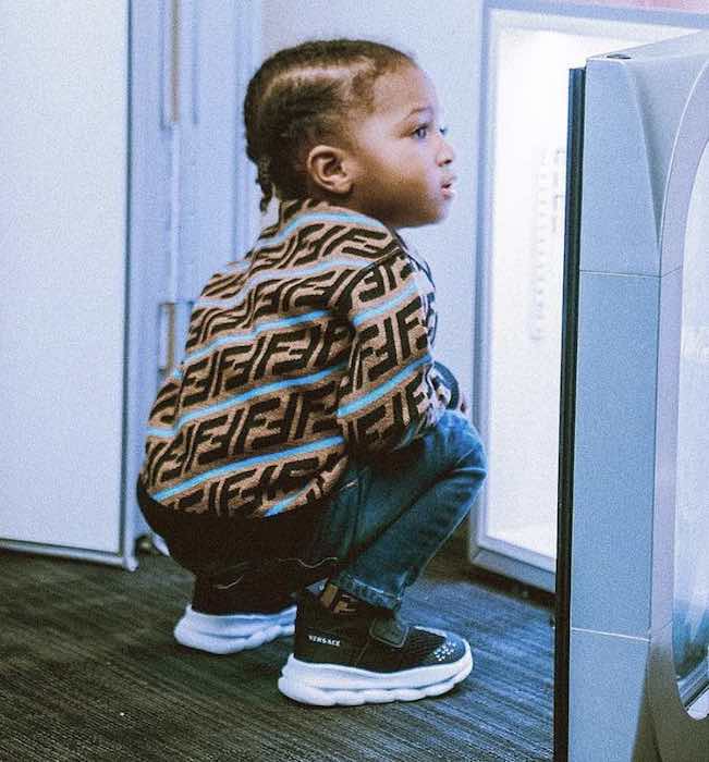 Watch The Way Wizkid’s Son, Zion Danced To Naira Marley’s “Soapy” ( Watch Video) Zion10