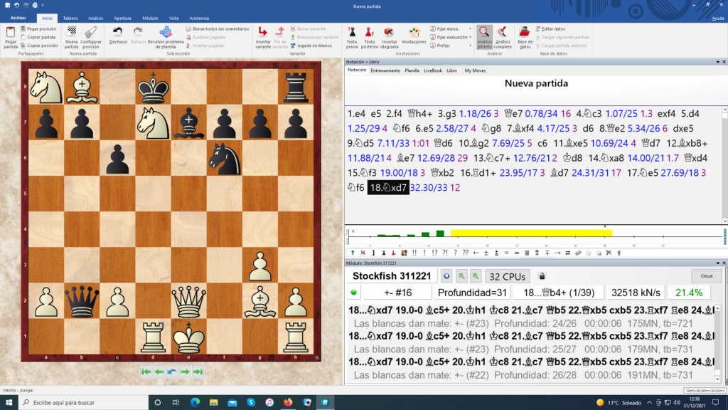 MOTORES IMPRESIONANTES : KAYRA, CORCHESS Y STOCKFISH SDV Anunci59