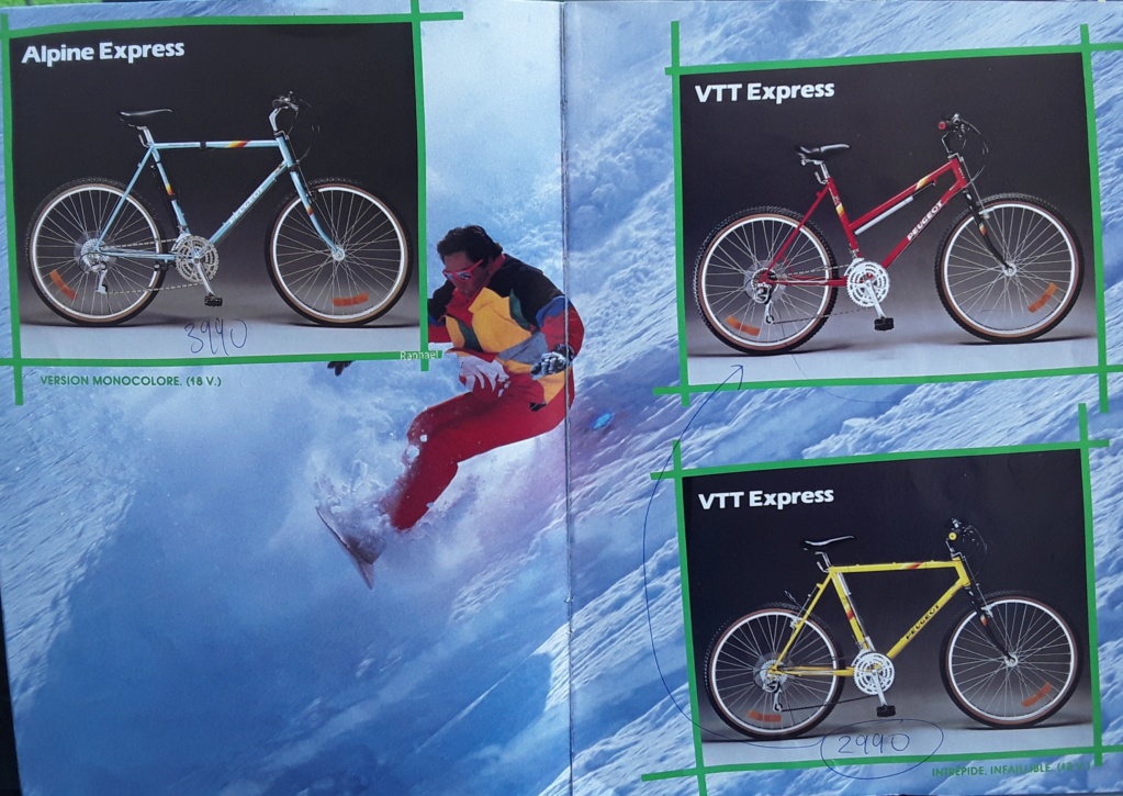 Catalogue VTT Peugeot 1987/88 20181133