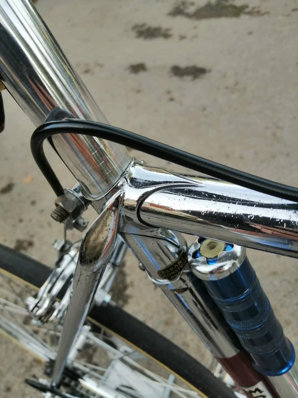 Motobecane full reynolds et full chrome à dater  Scree172