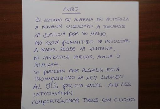 Una mujer y su hijo menor, increpados sin motivo por sus vecinos cuando volvían de comprar el pan Nota_p10