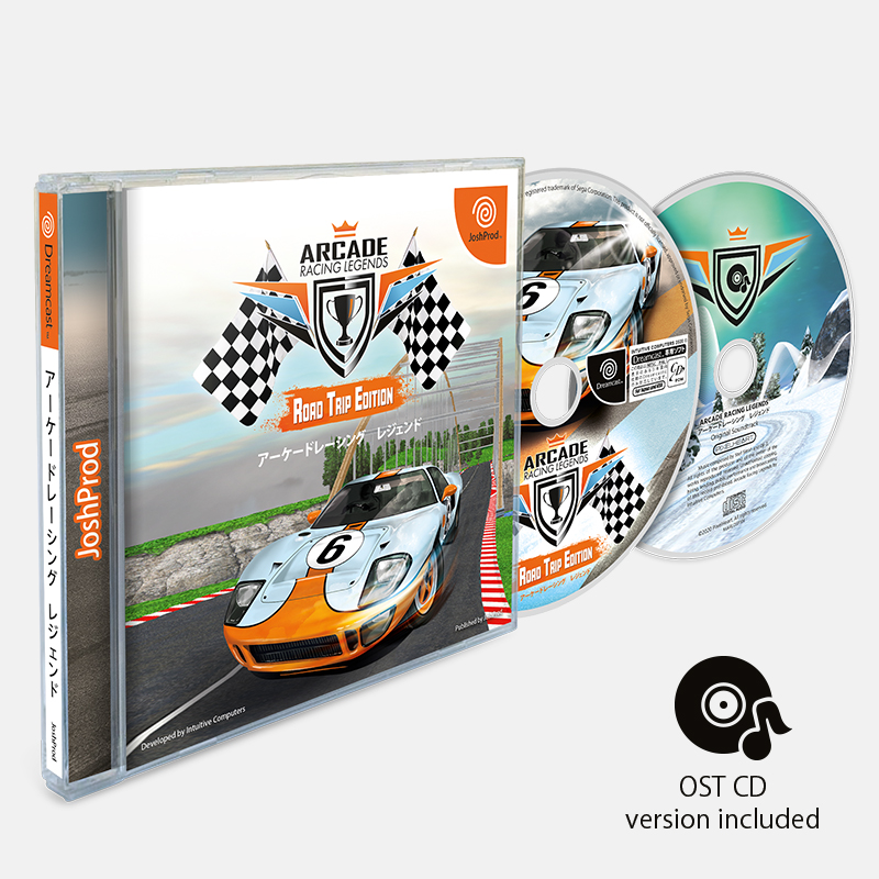 Sega Dreamcast Indie JoshProd Arcade Racing Legends Beta Box-ar10