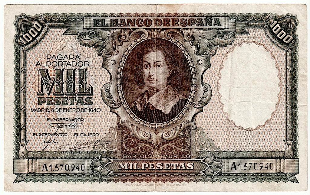Estado Español - Catálogo del Billete Español en Imperio Numismático 1000pt17
