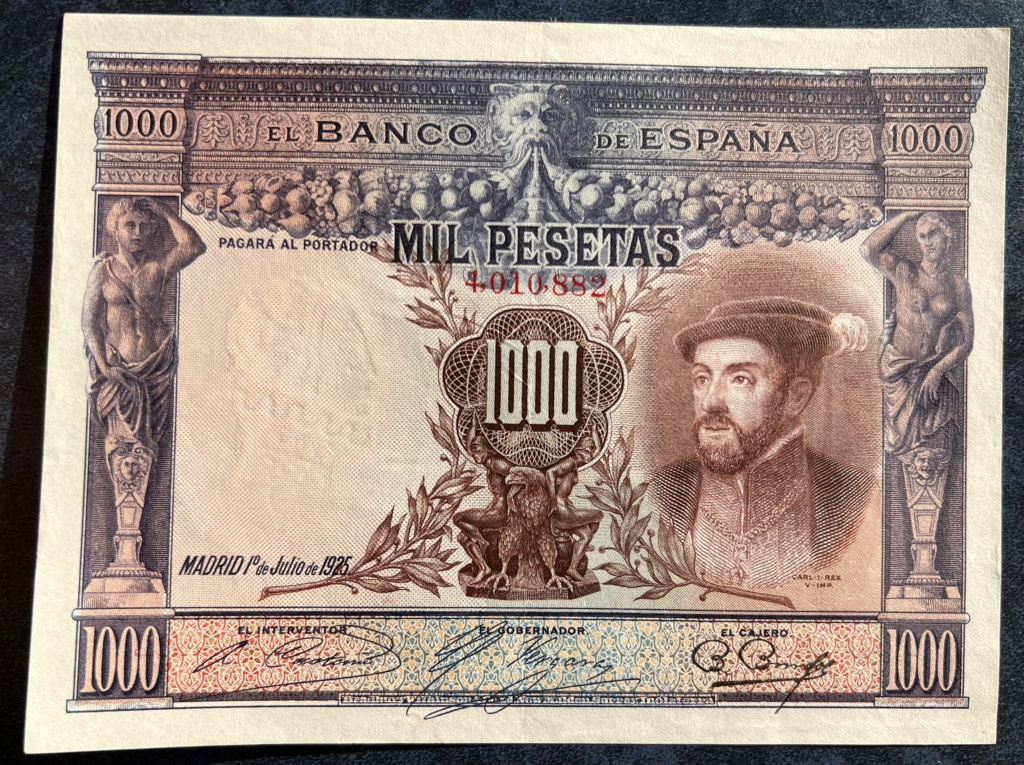 1000 Pesetas, 1925 1000pt28