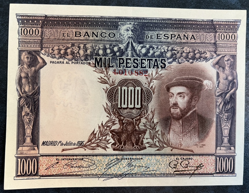 1000 Pesetas, 1925 1000pt31