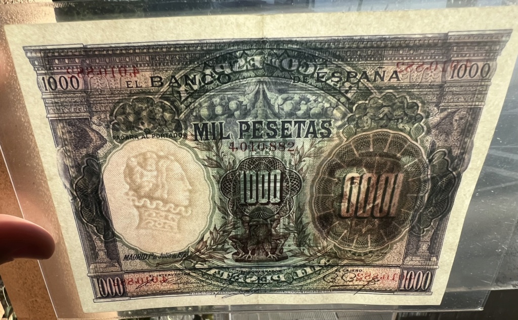 1000 Pesetas, 1925 1000pt37