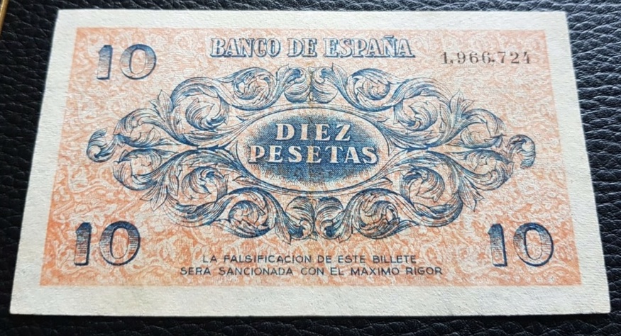 Guerra Civil 1936 - 1939 Catálogo del Billete Español en Imperio Numismático 10pts110
