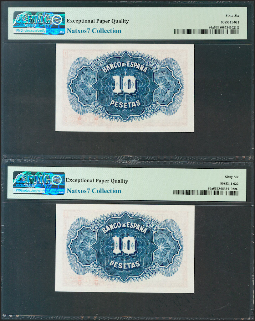 10 Pesetas 1935 Certificado de Plata 10pts123
