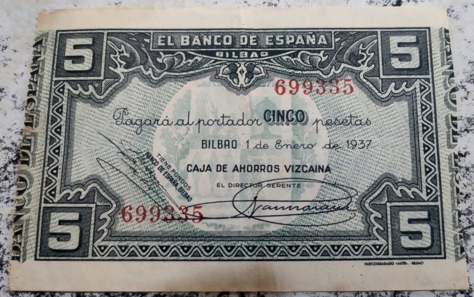Guerra Civil 1936 - 1939 Catálogo del Billete Español en Imperio Numismático 16444010