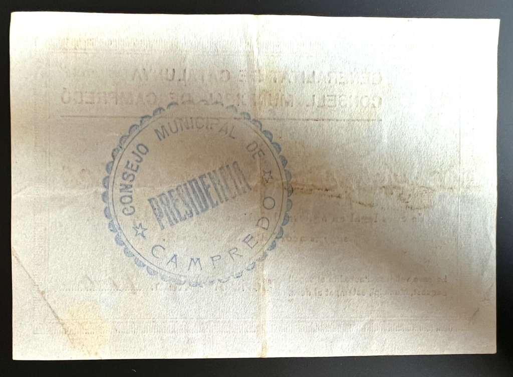 50 Céntimos Campredó 1937 1peset29