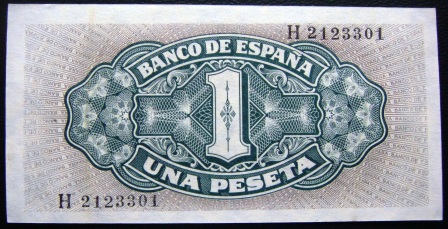 1 Peseta 4 Septiembre de 1940 (Nao Santa Maria) 1pts1929