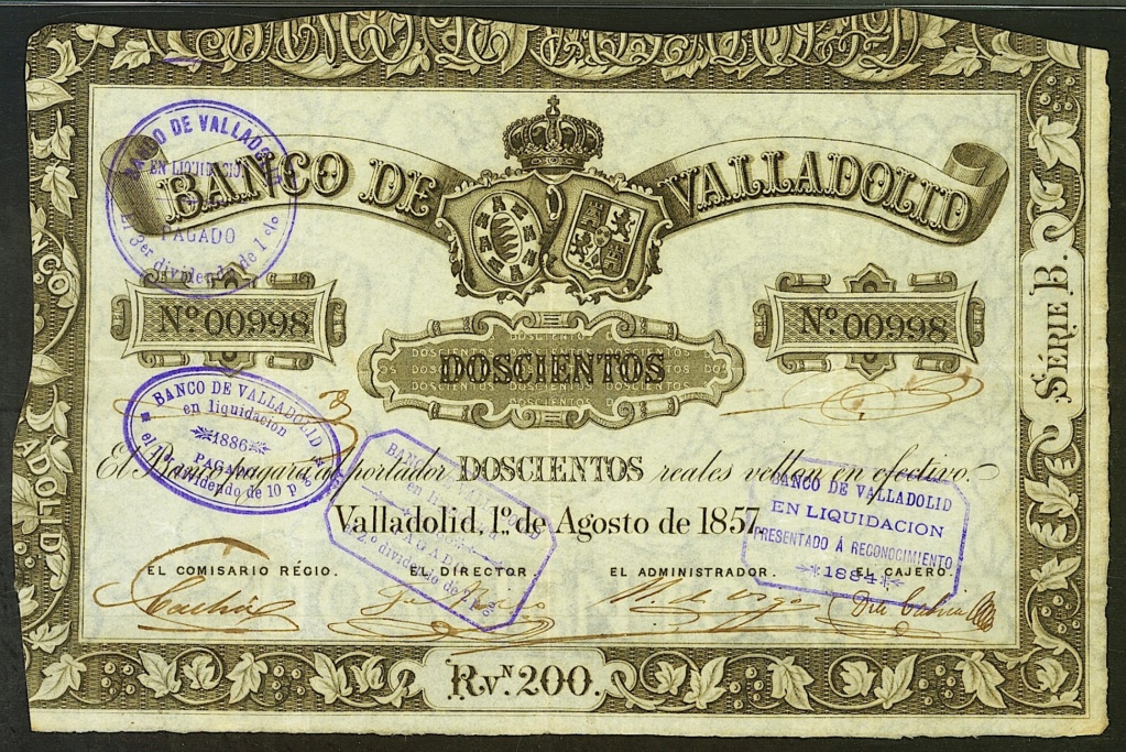 Bancos provinciales - Catálogo del Billete Español en Imperio Numismático 200rvb13