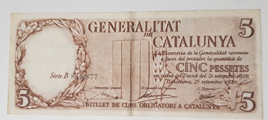 Guerra Civil 1936 - 1939 Catálogo del Billete Español en Imperio Numismático 20200112