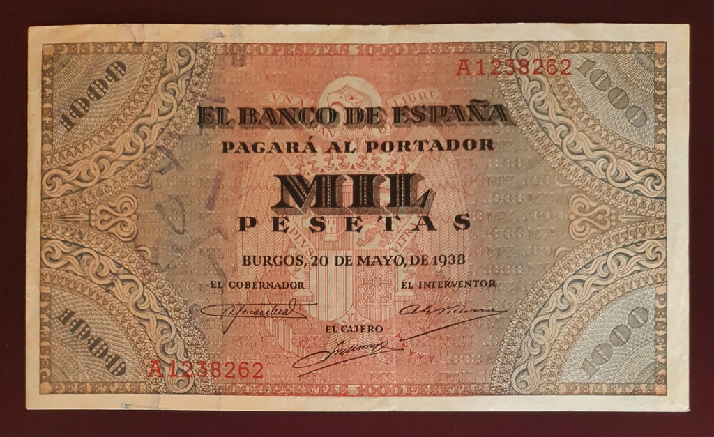 Guerra Civil 1936 - 1939 Catálogo del Billete Español en Imperio Numismático 20211211