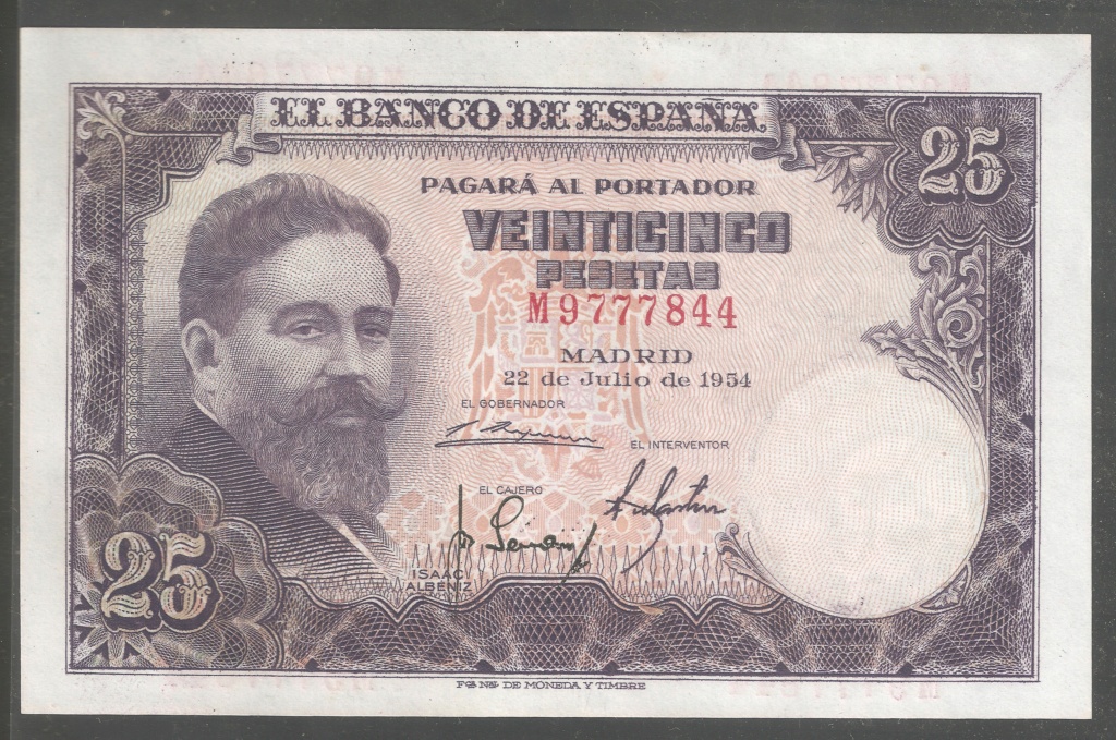 Estado Español - Catálogo del Billete Español en Imperio Numismático 25_de_10