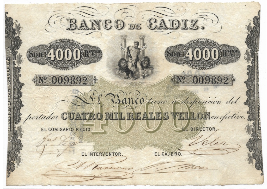 Bancos provinciales - Catálogo del Billete Español en Imperio Numismático 4000rv11