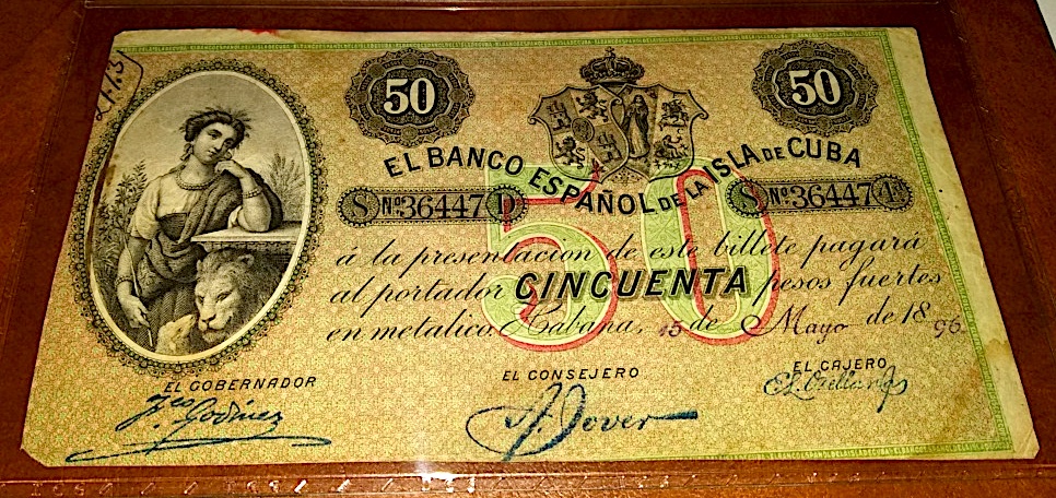 Emisiones Ultramar/Coloniales - Catálogo del Billete Español en Imperio Numismatico 50peso10