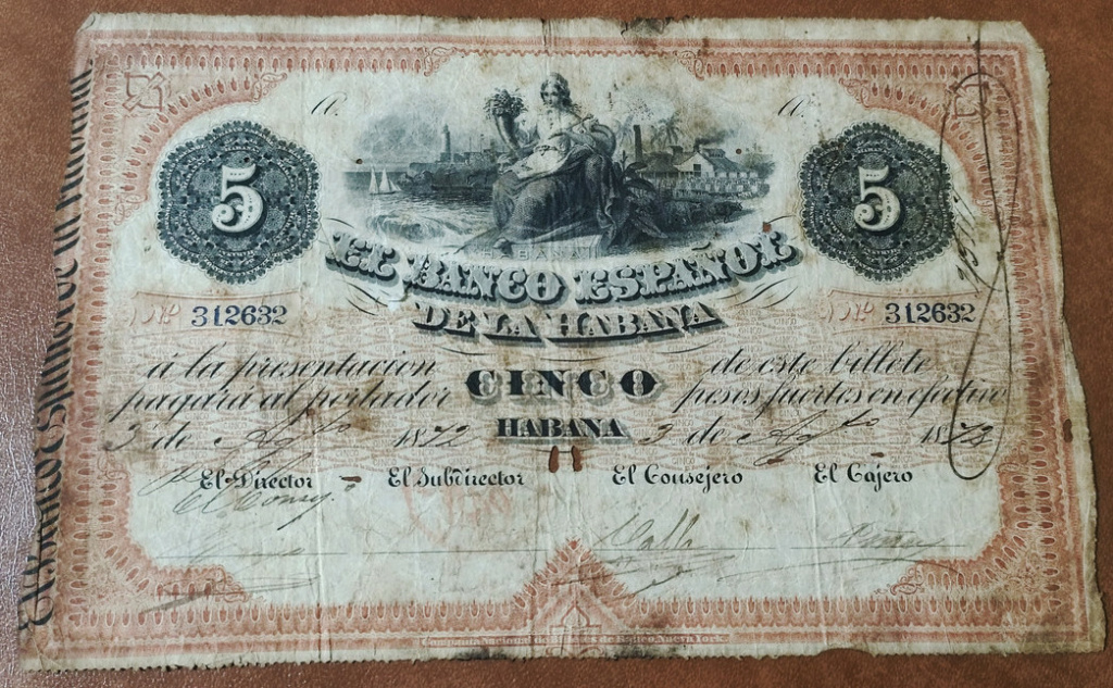 Emisiones Ultramar/Coloniales - Catálogo del Billete Español en Imperio Numismatico 5pesos14