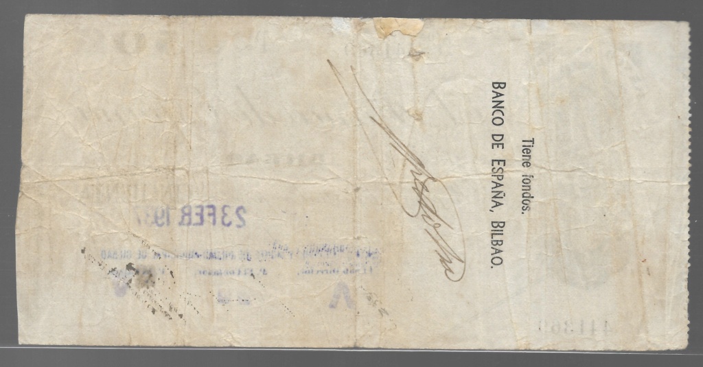 Guerra Civil 1936 - 1939 Catálogo del Billete Español en Imperio Numismático B03-5010