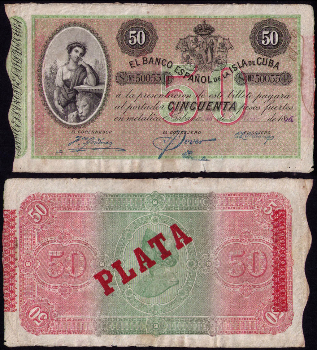 Emisiones Ultramar/Coloniales - Catálogo del Billete Español en Imperio Numismatico Cuba_111