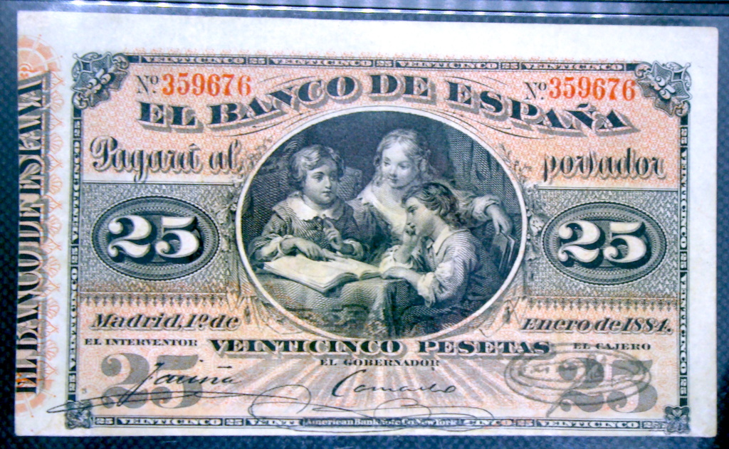 Banco de España 1874 a 1924 - Catálogo del Billete Español en Imperio Numismático Dsc05101